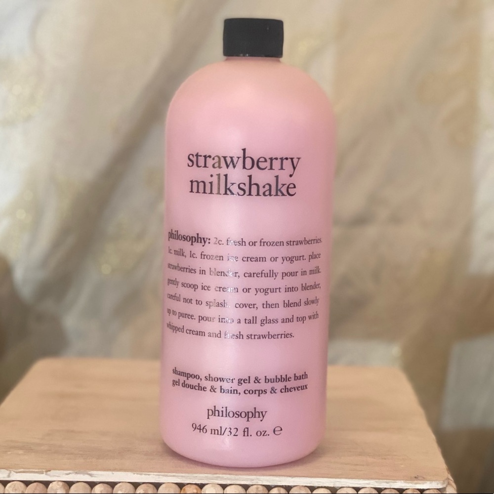 Philosophy: Shampoo, Shower Gel & Bubble Bath: Strawbery Milkshake